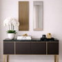 Hanah Home Espejo Ecológico Flotal-E Bronce y Natural